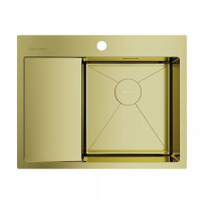 Кухонная мойка Omoikiri Akisame 65-R-LG 65x51 см светлое золото 4973084
