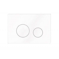 Клавиша смыва Elsen E11 220х150 мм белый E11white