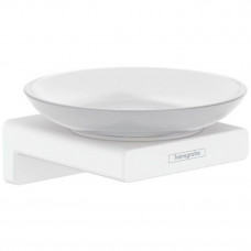 Мыльница Hansgrohe AddStoris матовый белый 41746700