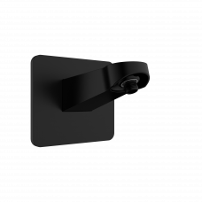 Держатель верхнего душа AQUAMET 160 мм настенный черный AQM8701MB