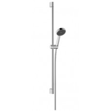 Душевой набор Hansgrohe Activera Select S 95 2jet EcoSmart со штангой 90 см, хром 28046000 Душевой набор Hansgrohe Activera Select S 95 2jet EcoSmart со штангой 90 см, хром 28046000