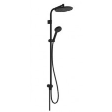 Душевая система Hansgrohe Activera S Showerpipe 240 1jet EcoSmart Reno Varia матовый черный 28074670