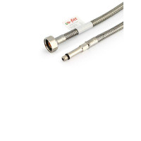 Гибкая подводка для смесителя Uni-Fitt M8x1-1/2 100 см удлиненный штуцер 503S2710