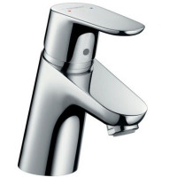 Смеситель для раковины Hansgrohe Focus 70 со сливным гарнитуром хром 31730000