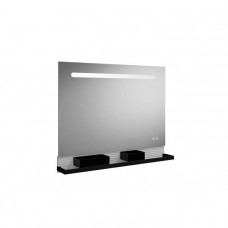 Зеркало Burgbad Fiumo 100x70 см с LED-подсветкой обогревом и ящиками SFXP100FOT2