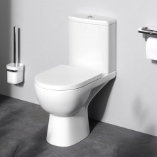 Унитаз-компакт AM.PM Sunny FlashClean с сиденьем микролифт C85C8600SC