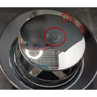 Слив-перелив для ванны Fiore полуавтомат Chrome 30047002CR