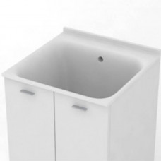Раковина Kerasan Aquadom 60х60 см без отверстия белый 029401.0