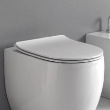 Сиденье для унитаза Kerasan Flo Slim с микролифтом 319101 Сиденье для унитаза Kerasan Flo Slim с микролифтом 319101