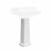 Пьедестал для раковины Kerama Marazzi Pompei белый глянцевый PO.col.01