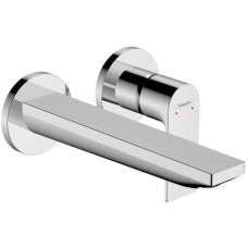Смеситель для раковины Hansgrohe Rebris E настенный скрытого монтажа излив 20 см хром 72568000