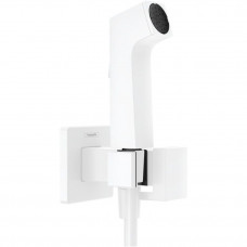 Гигиенический душ Hansgrohe 1jet E EcoSmart+ со смесителем держателем и шлангом 125 см матовый белый 29233700 Гигиенический душ Hansgrohe 1jet E EcoSmart+ со смесителем держателем и шлангом 125 см матовый белый 29233700