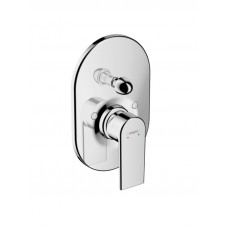 Смеситель для ванны hansgrohe Vernis Shape на 2 потребителя внешняя часть хром 71458000