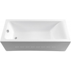 Ванна акриловая Aquanet Bright 180x75 см с каркасом и сливом-переливом 00347766