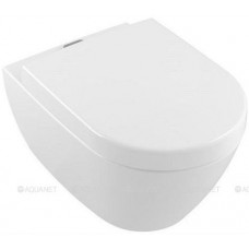 Унитаз подвесной Villeroy & Boch Subway 2.0 370x560 мм ViFresh CeramicPlus без сиденья 5614A1R1
