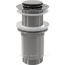 Водослив для умывальника AlcaPlast A394 Click-Clack 5/4 цельнометаллический A394
