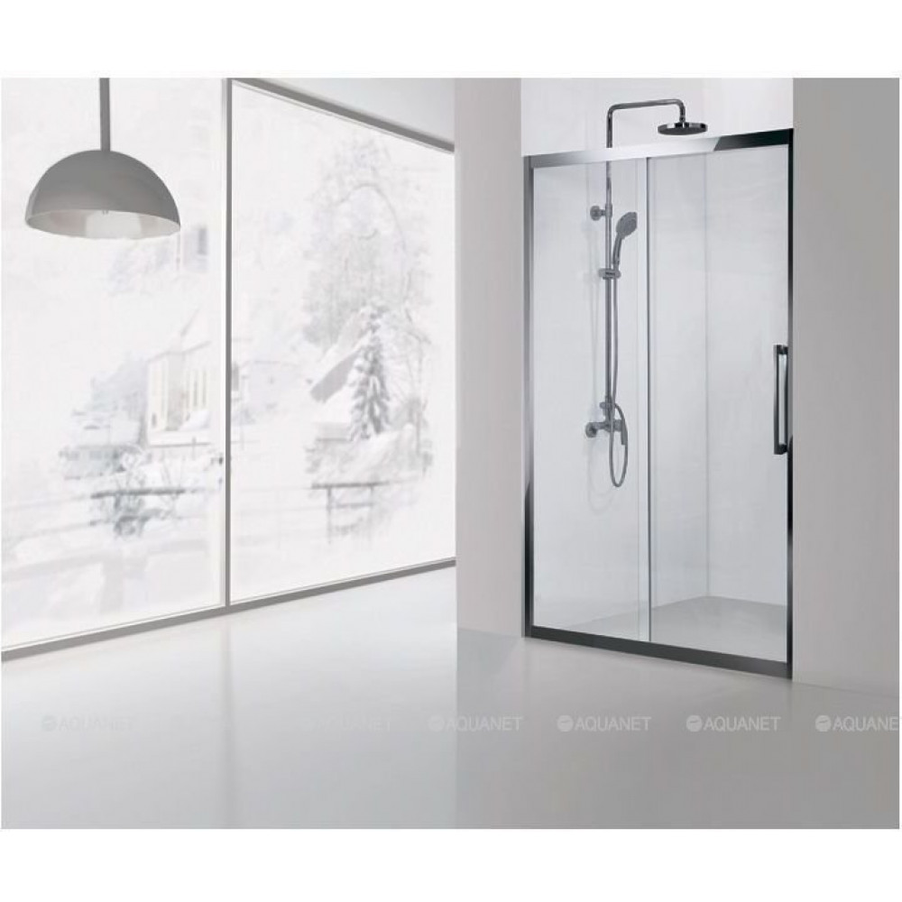 Душевая дверь Aquanet Delta 1500x2000 мм прозрачное стекло 8 мм NPE6121