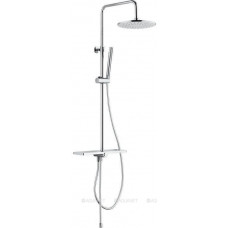 Душевая колонна Aquanet Pragmatic R верхний душ 250 мм без смесителя хром AF430-70-R-C Душевая колонна Aquanet Pragmatic R верхний душ 250 мм без смесителя хром AF430-70-R-C