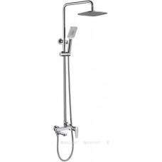 Душевая стойка со смесителем и поворотным изливом Bravat Arden F6351385CP-A1-RUS Душевая стойка со смесителем и поворотным изливом Bravat Arden F6351385CP-A1-RUS