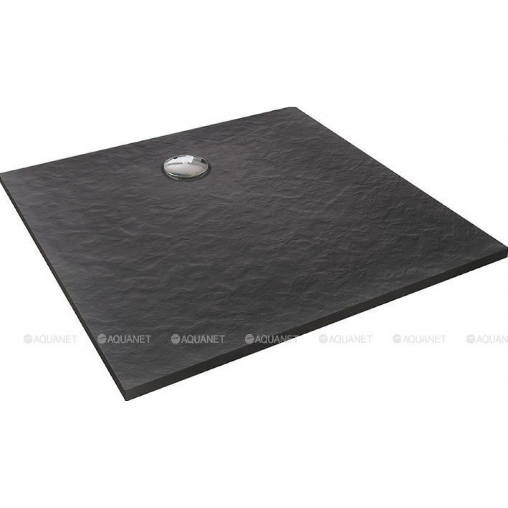Душевой поддон Jacob Delafon Tolbiac 90x90 см искусственный камень черный матовый E6D327RU-NGM