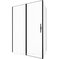 Душевое ограждение Allen Brau Priority 1400x1000 мм браш черный 3.31012.BBA/3.31021.BBA