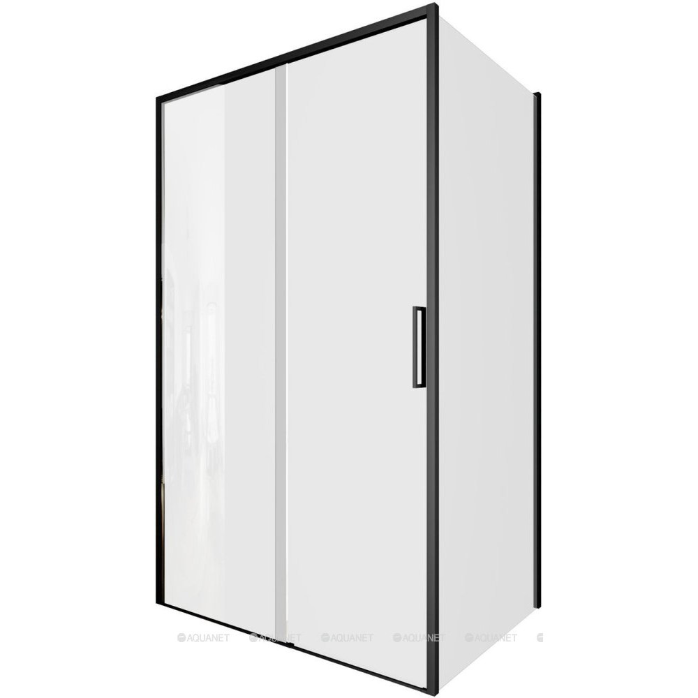 Душевое ограждение Aquanet Pleasure Evo 1200х900 мм черный анод AE65-120x90-BT