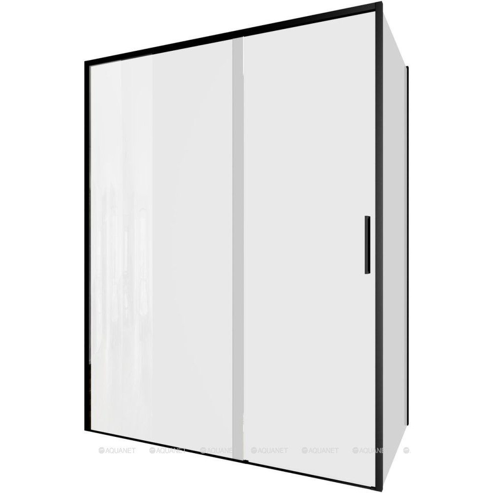 Душевое ограждение Aquanet Pleasure Evo 1500х800 мм черный анод AE65-150x80-BT