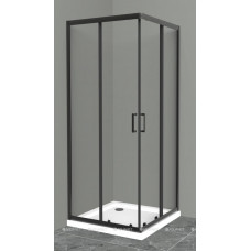 Душевой уголок BelBagno UNO-195-A-2 90х90 см черный стекло прозрачное UNO-195-A-2-90-C-NERO Душевой уголок BelBagno UNO-195-A-2 90х90 см черный стекло прозрачное UNO-195-A-2-90-C-NERO