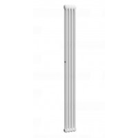 Радиатор трубчатый RIFAR TUBOG VENTIL 2200 4 секции нижнее подключение DV1 RAL 9016 TUB-2200-4-DV1-RAL 9016