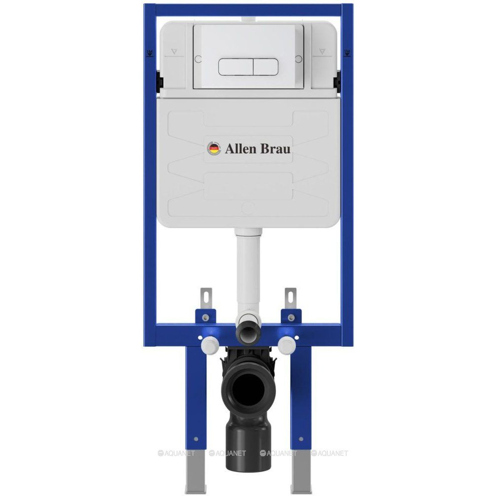 Инсталляция для подвесного унитаза Allen Brau PNEUMATIC PRO 2.0 1100х95х500 мм 9.11103.20