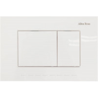 Кнопка смыва Allen Brau Evo S ABS белый 9.2EV01.20