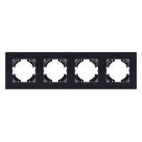 Рамка на 4 поста Kollinger Eleganz Acryl EA4BK