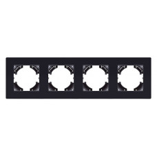 Рамка на 4 поста Kollinger Eleganz Acryl EA4BK