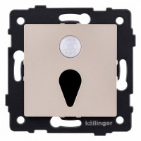 Заглушка для поста с подсветкой, без рамки Kollinger  REA-044GD