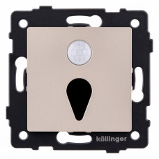 Заглушка для поста с подсветкой, без рамки Kollinger  REA-044GD