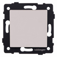 Выключатель перекрестный одноклавишный без рамки Kollinger  REA-S-006CM