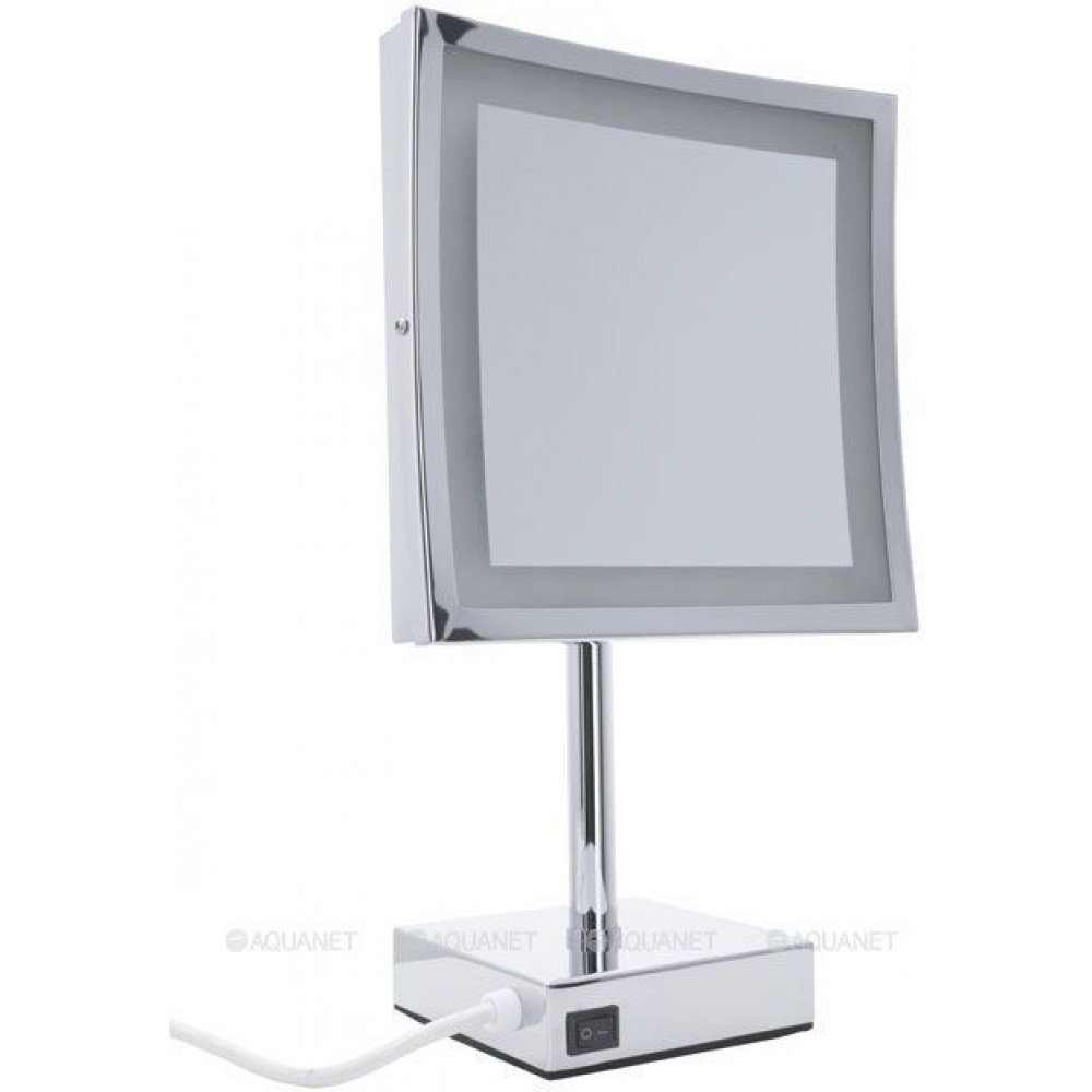 Зеркало косметическое настольное Aquanet 2205D с LED подсветкой 21.5 см 2205D