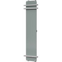 Полотенцесушитель Allen Brau INFINITY 1800х440 мм зеркало с рейлингом 2.0 и креплением серебро браш 00325648