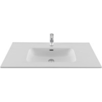 Раковина-столешница Aquanet Flat 100 белый матовый 00330426