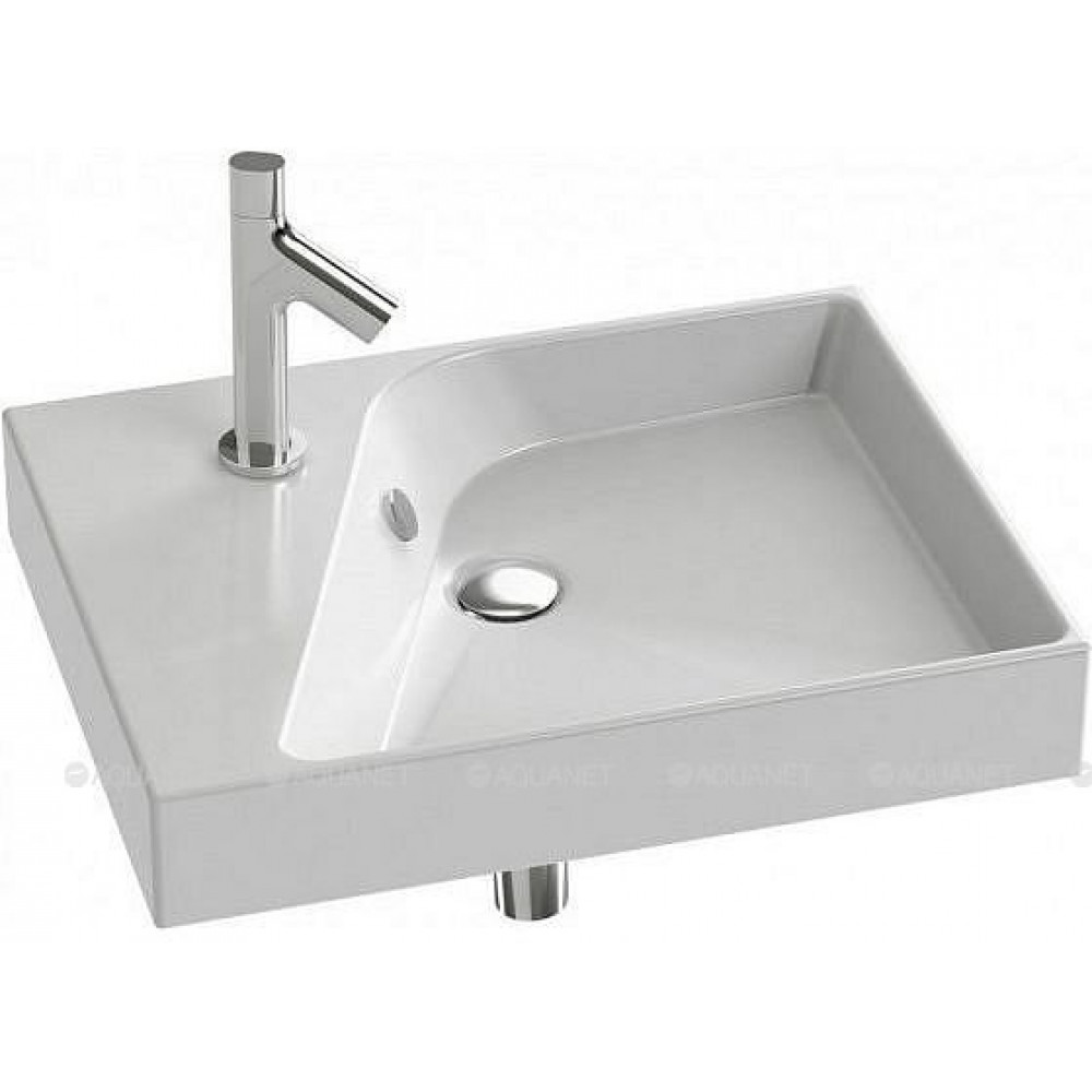 Раковина Jacob Delafon Rythmik 60х46 см для установки с тумбой EXQ112-00