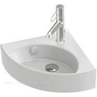 Раковина угловая Jacob Delafon Odeon RG 340х340 мм с переливом EGP112-00