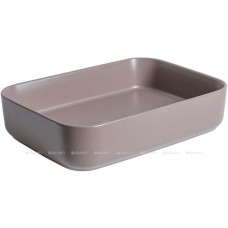 Раковина накладная Allen Brau FANTASY Quad 500x360 мм коричневый 4.11021.TP Раковина накладная Allen Brau FANTASY Quad 500x360 мм коричневый 4.11021.TP