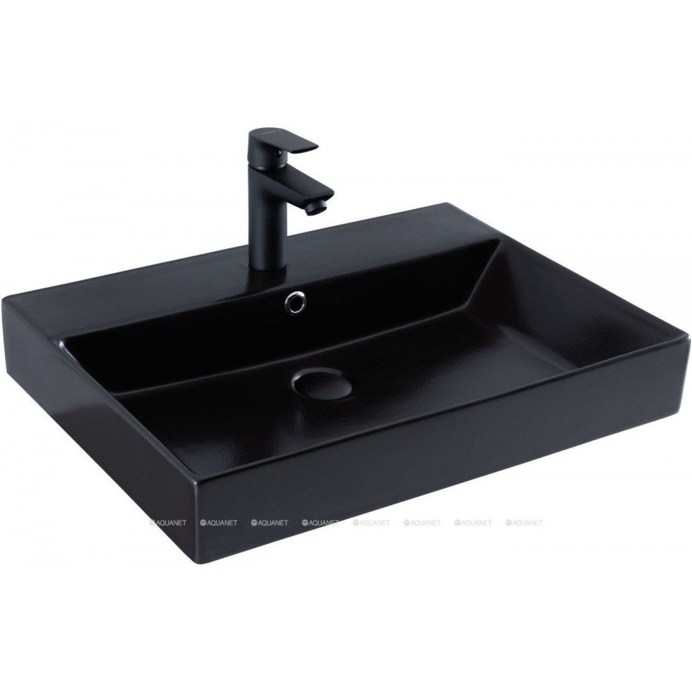 Раковина-столешница Sanovit Slim Synergy 60 см черный 17060-110