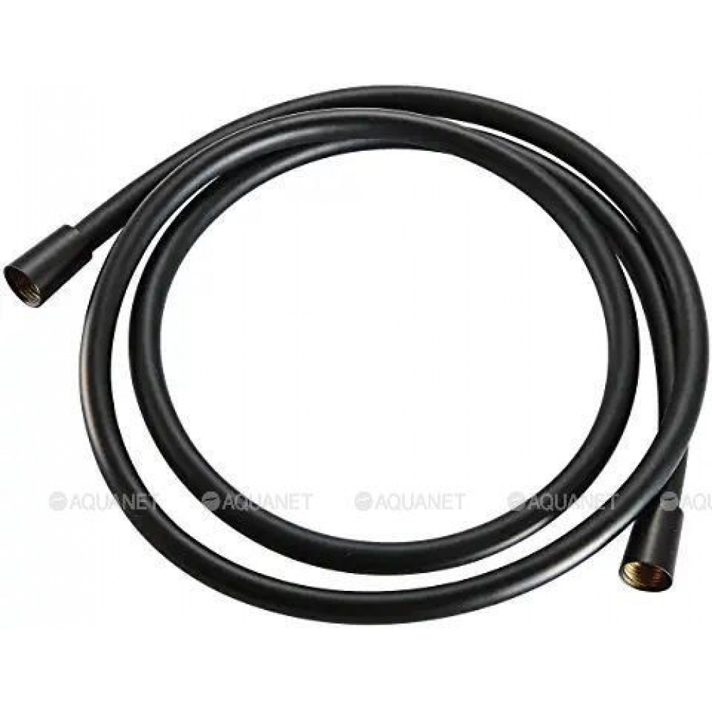 Шланг для душа Allen Brau INFINITY PVC 1500 мм антитвист черный матовый 5.21024-31