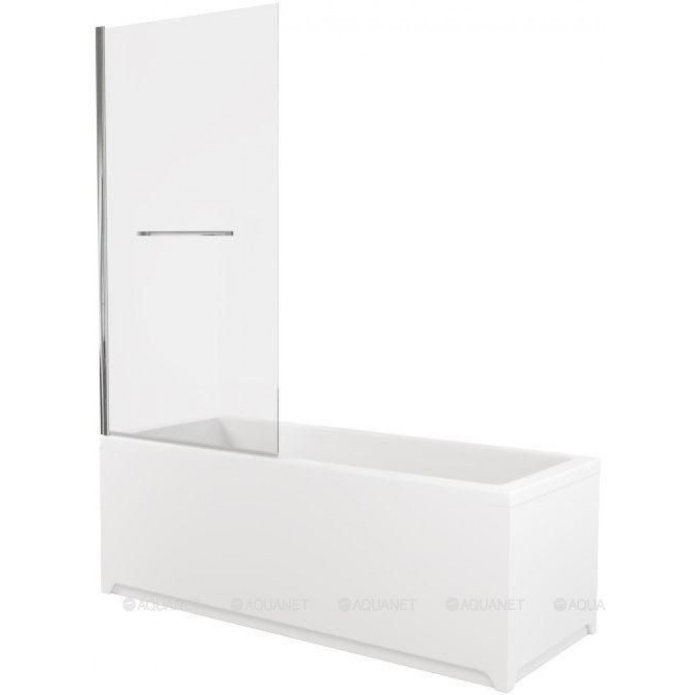 Шторка на борт ванны Allen Brau Priority 800x1500 мм стекло Optiwhite хром 3.31023.00