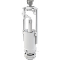 Сливной механизм AlcaPlast A2000-CHROM со стоп-кнопкой хром A2000-CHROM