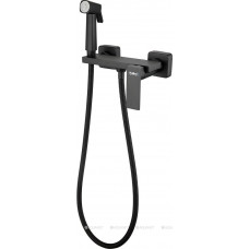 Смеситель с гигиеническим душем встраиваемый Haiba HB5517-7 черный HB5517-7