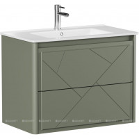 Тумба Allen Brau PARIS 80 см олива матовый 1.360001.CGM