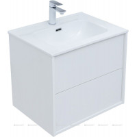 Тумба Aquanet Lino 60 (Flat) белый глянец 00287540