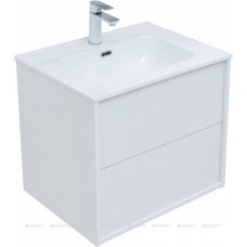 Тумба Aquanet Lino 60 (Flat) белый глянец 00287540 Тумба Aquanet Lino 60 (Flat) белый глянец 00287540